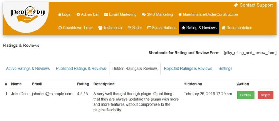 Perfecky Pro Hidden Ratings & Reviews